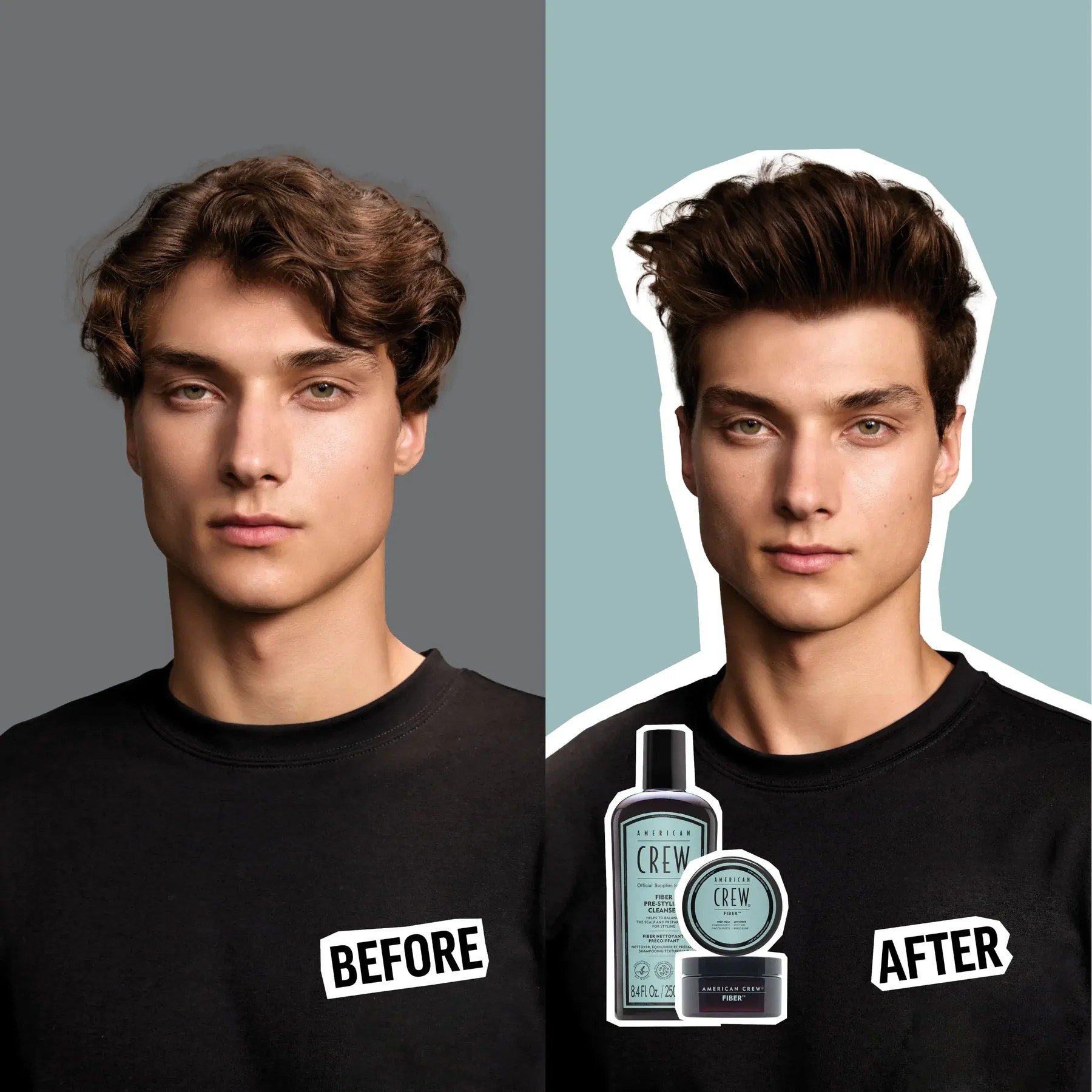 AC Fiber-PreStyler-Shampoo-Before-After